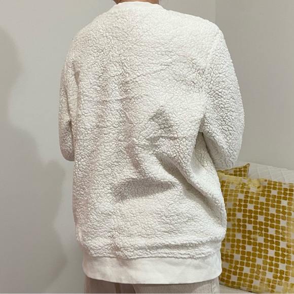 CALVIN KLEIN Teddy Fleece Sweater - Picture 3 of 6